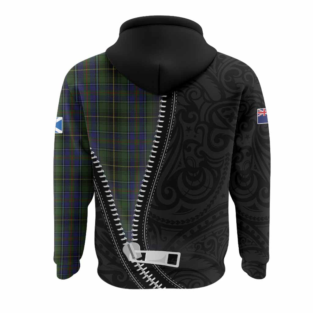 MacInnes (McInnes) Tartan Hoodie New Zealand Pattern Unique Zipper Stylized