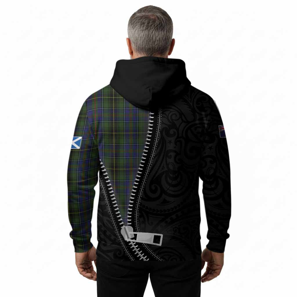 MacInnes (McInnes) Tartan Hoodie New Zealand Pattern Unique Zipper Stylized