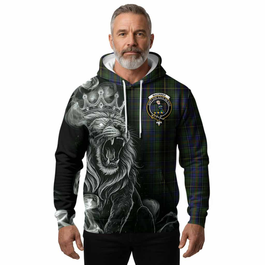 MacInnes (McInnes) Tartan Hoodie Roaring Lion Heritage