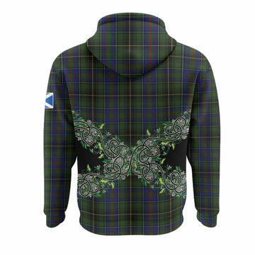 MacInnes (McInnes) Tartan Hoodie Thistle Scottish Spirit
