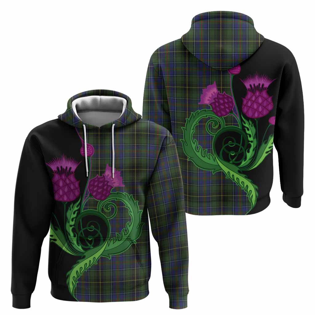 MacInnes (McInnes) Tartan Hoodie Traditional Scottish Thistle