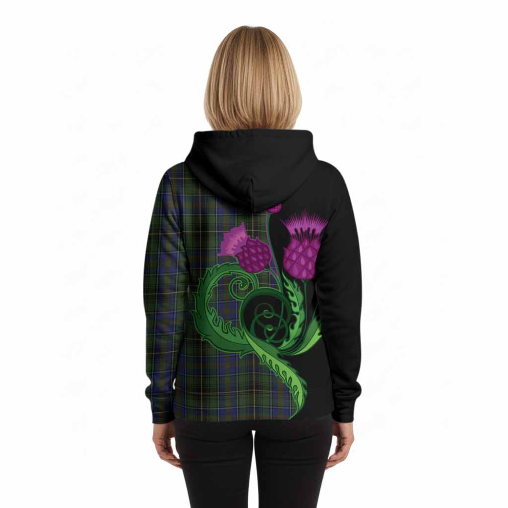 MacInnes (McInnes) Tartan Hoodie Traditional Scottish Thistle