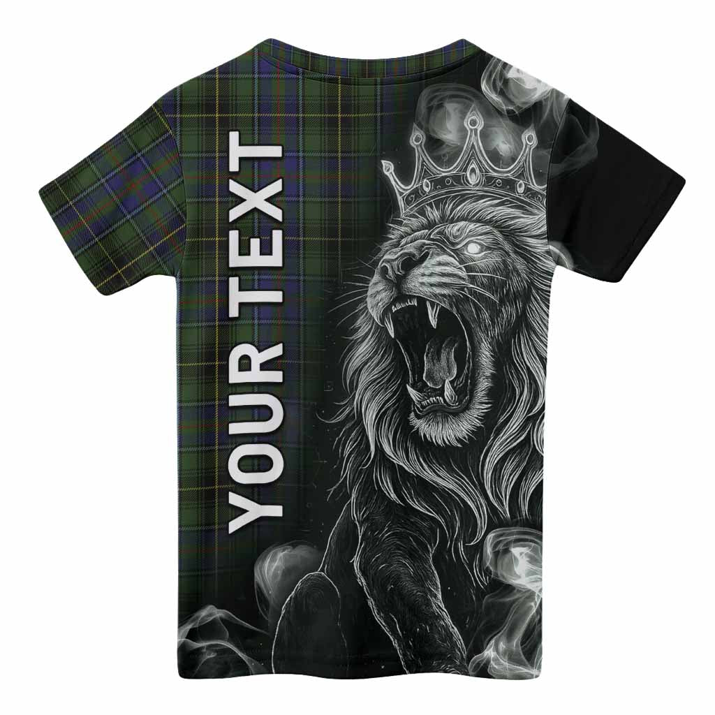 MacInnes (McInnes) Tartan Kid T-shirt Roaring Lion Heritage