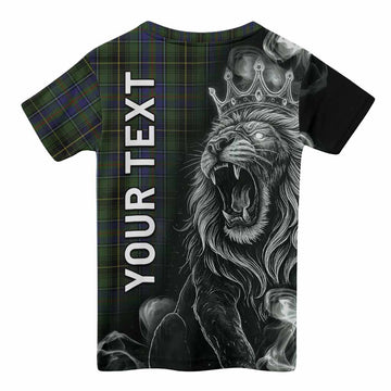 MacInnes (McInnes) Tartan Kid T-shirt Roaring Lion Heritage