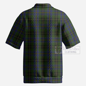 MacInnes (McInnes) Tartan Men’s Polo Sweater Top with Family Crest