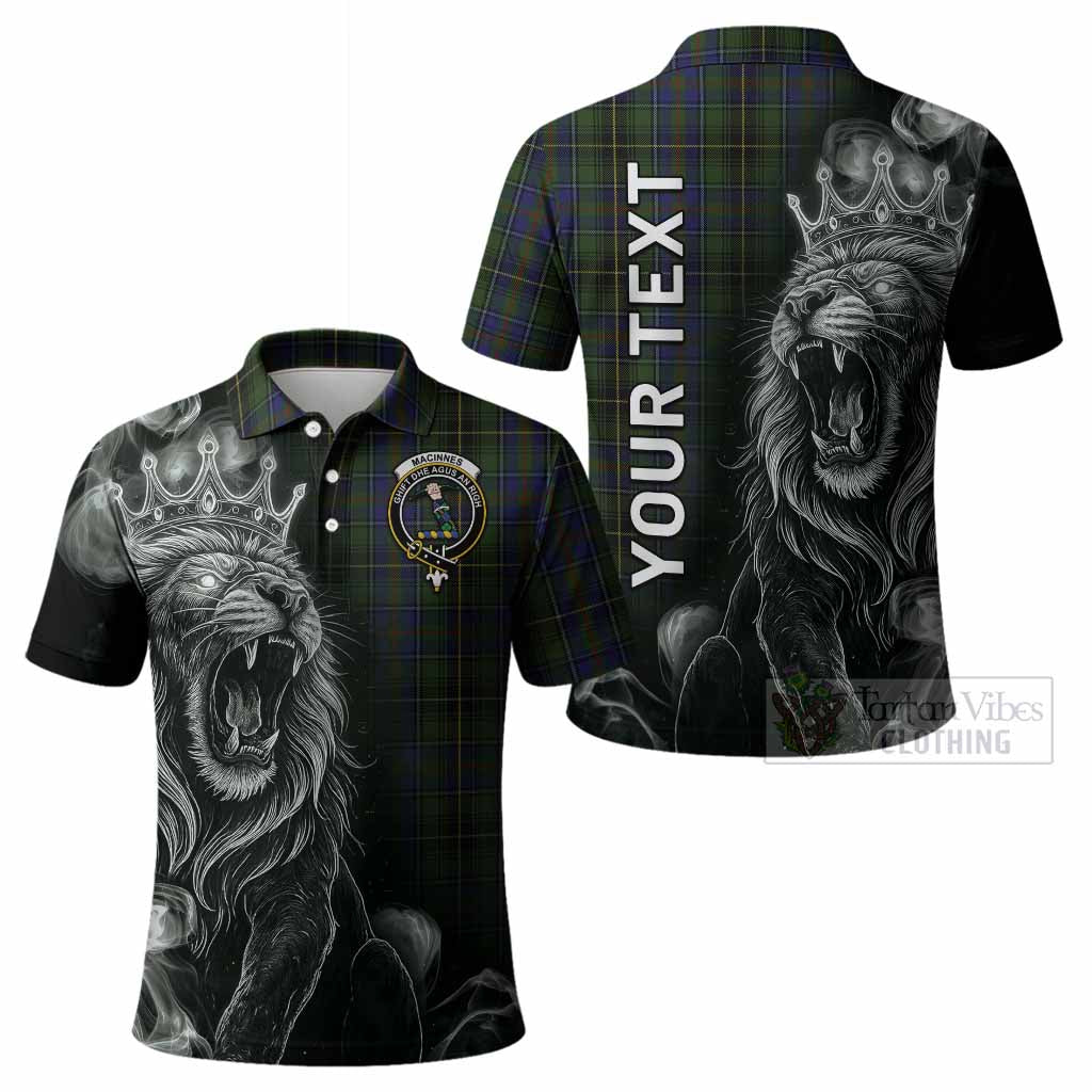 MacInnes (McInnes) Tartan Polo Shirt Roaring Lion Heritage