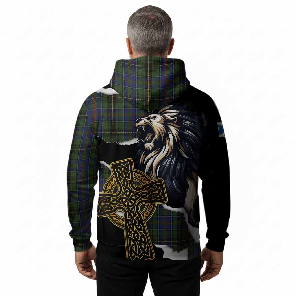 MacInnes (McInnes) Tartan Scottish Hoodie Lion Celtic Heritage