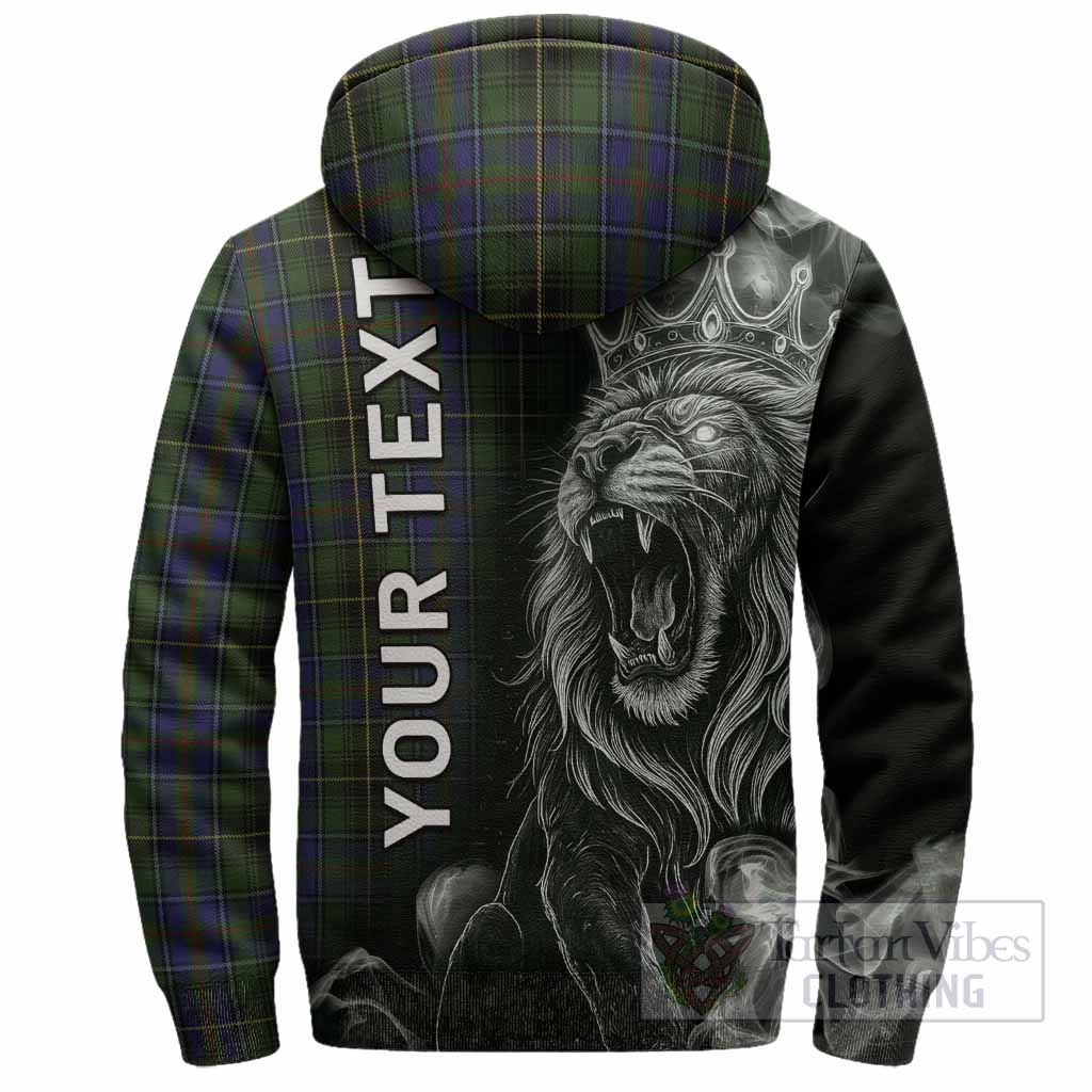 MacInnes (McInnes) Tartan Sherpa Hoodie Roaring Lion Heritage