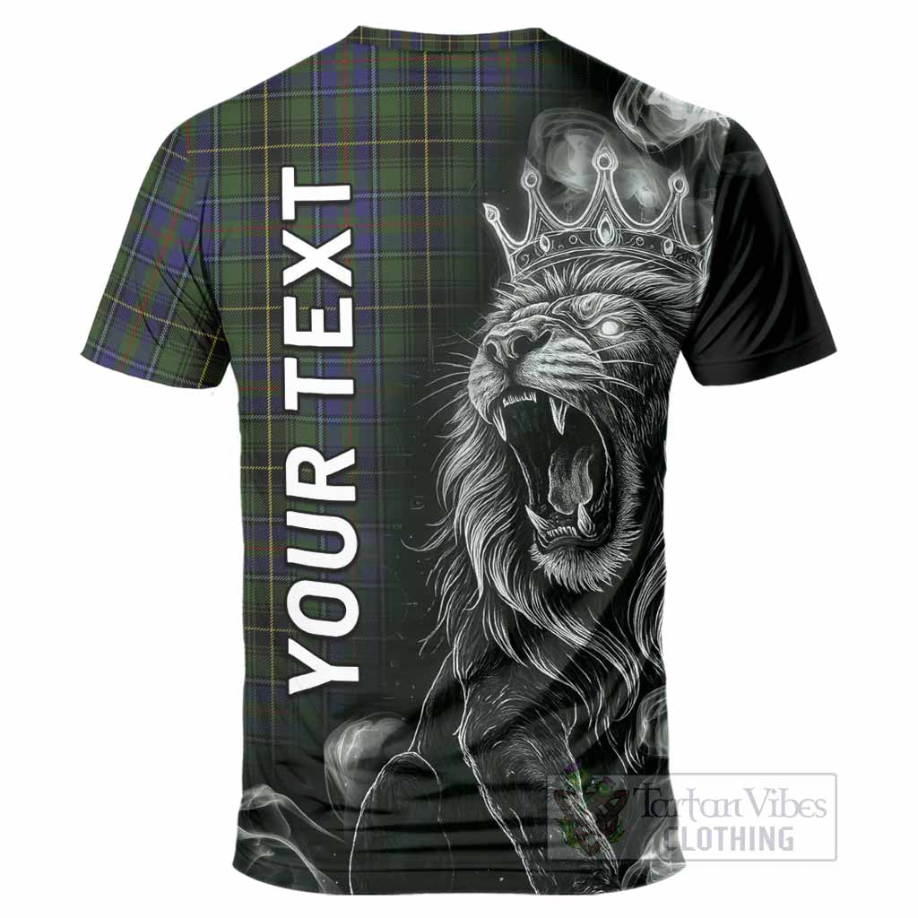 MacInnes (McInnes) Tartan T-Shirt Roaring Lion Heritage