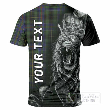 MacInnes (McInnes) Tartan T-Shirt Roaring Lion Heritage