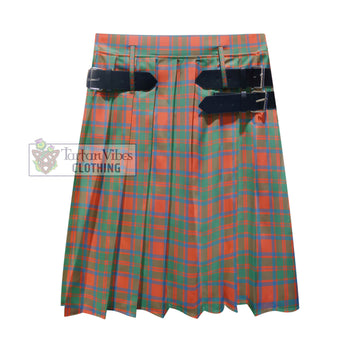 MacIntosh Ancient Tartan Men's Pleated Skirt - Fashion Casual Retro Scottish Kilt Style