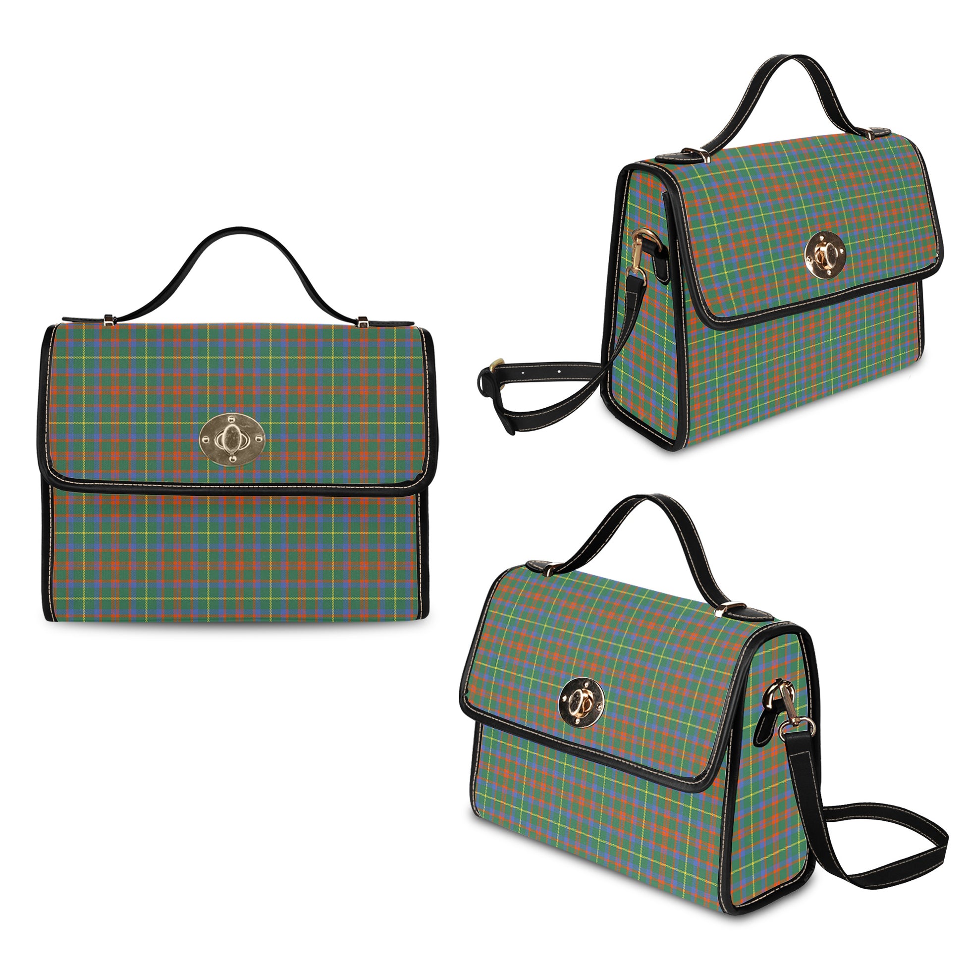 macintosh-hunting-ancient-tartan-leather-strap-waterproof-canvas-bag
