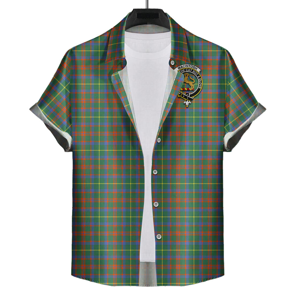 macintosh-hunting-ancient-tartan-short-sleeve-button-down-shirt-with-family-crest