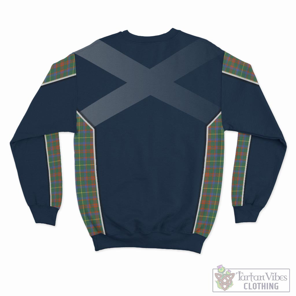 Tartan Vibes Clothing MacIntosh Hunting Ancient Tartan Sweater with Family Crest and Lion Rampant Vibes Sport Style