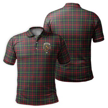 macintosh-hunting-modern-tartan-mens-polo-shirt-with-family-crest-tartan-plaid-crest-men-golf-shirt-scottish-family-crest-tartan-shirt-for-men