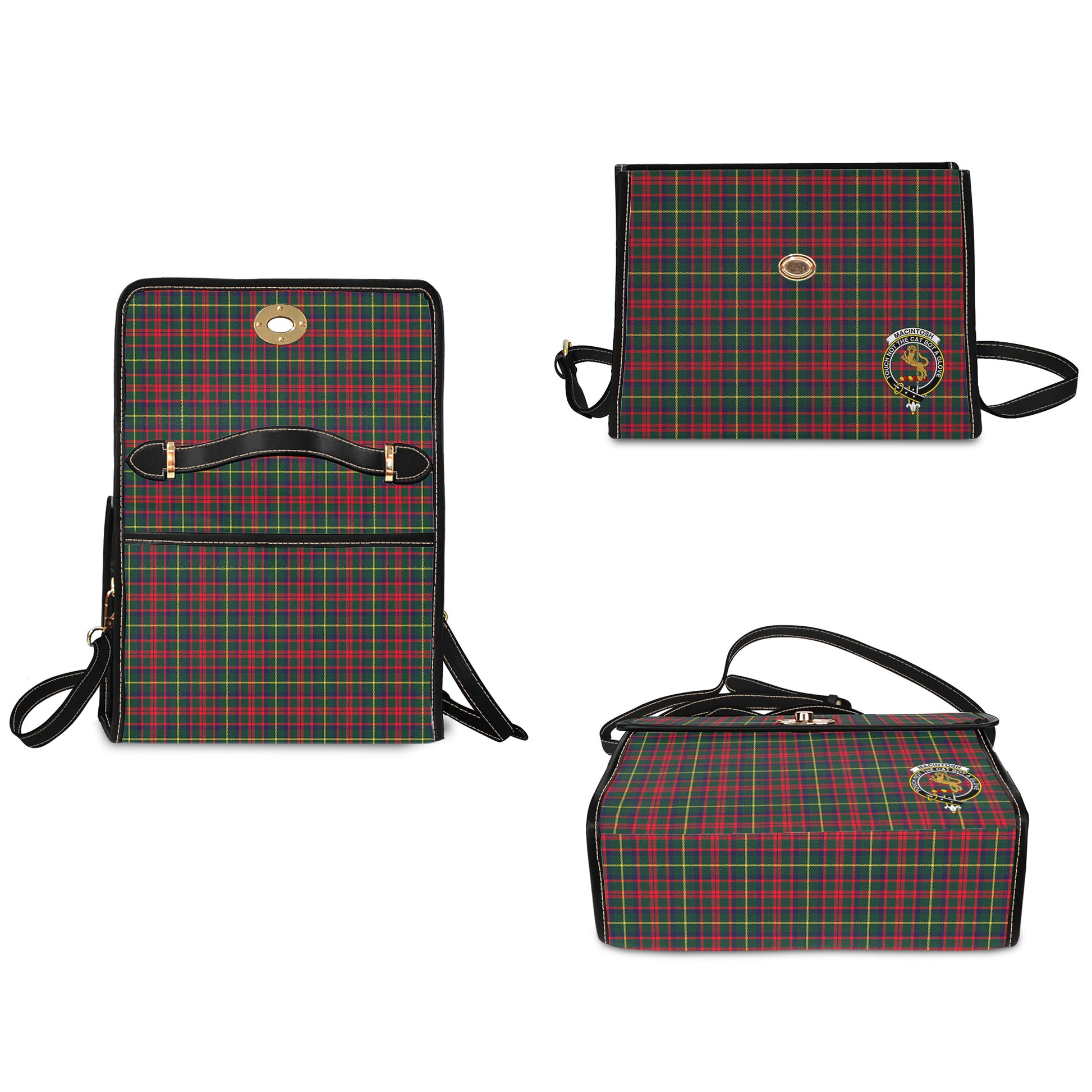 macintosh-hunting-modern-tartan-leather-strap-waterproof-canvas-bag-with-family-crest