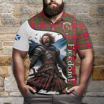 MacIntosh (McIntosh) Crest Tartan Polo Shirt Inspired by the Freedom of Scottish Warrior Kid - Tartan Vibes Clothing