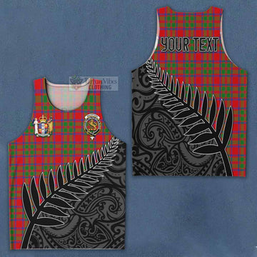 MacIntosh (McIntosh) Crest Tartan Men's Tank Top with New Zealand Silver Fern Half Style Men - Tartan Vibes Clothing