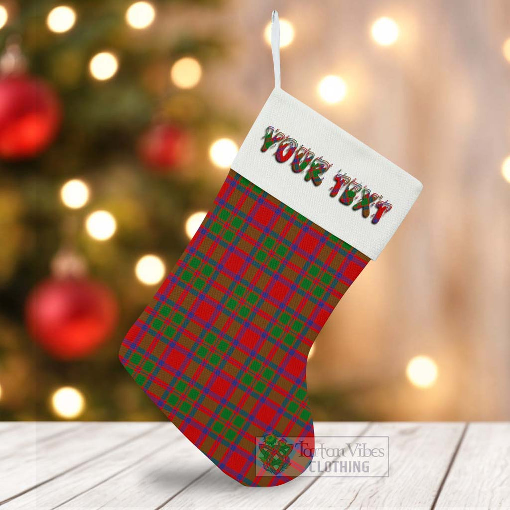 MacIntosh (McIntosh) Tartan Christmas Stocking with Personalized Text - Tartan Vibes Clothing