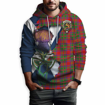 MacIntosh (McIntosh) Tartan Family Crest Hoodie Scottish Thistle Celtic Inspired Pullover Hoodie - Tartan Vibes Clothing