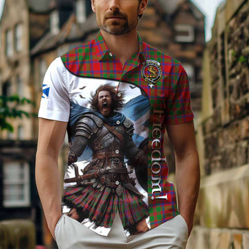 MacIntosh (McIntosh) Crest Tartan Hawaiian Shirt Inspired by the Freedom of Scottish Warrior Kid - Tartan Vibes Clothing