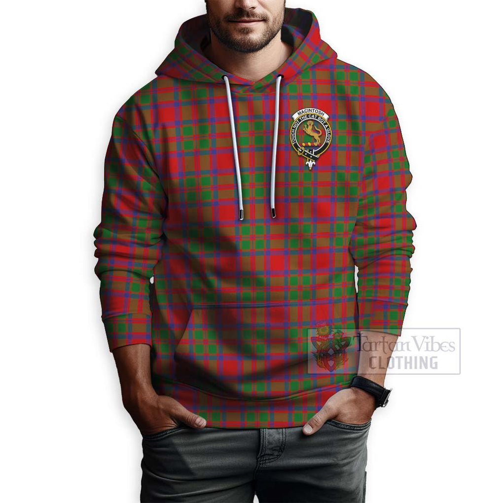 MacIntosh (McIntosh) Tartan Hoodie with Family Crest Celtic Skull Style - Tartan Vibes Clothing
