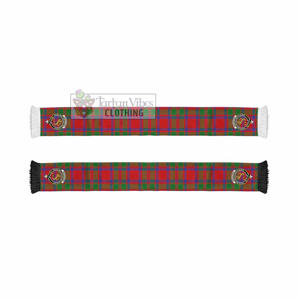 MacIntosh (McIntosh) Tartan Ruffneck Scarf with Family Crest - Tartan Vibes Clothing
