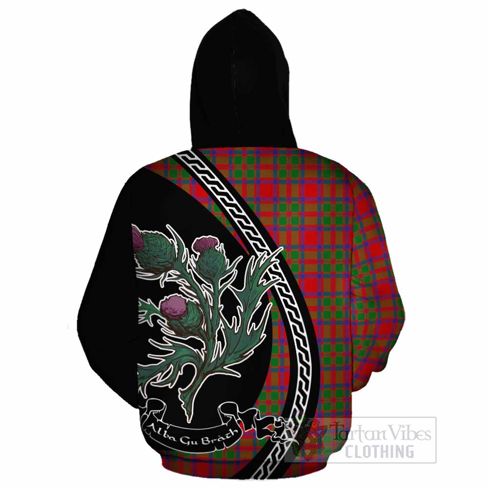 MacIntosh (McIntosh) Family Crest Tartan Cotton Hoodie Alba Thistle Inspired - Tartan Vibes Clothing