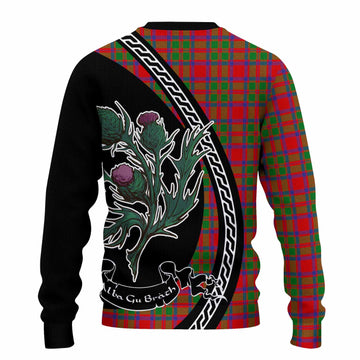 MacIntosh (McIntosh) Family Crest Tartan Knitted Sweater Alba Thistle Inspired - Tartan Vibes Clothing