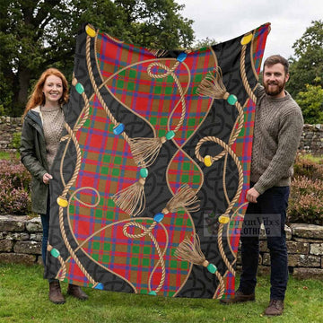 MacIntosh (McIntosh) Scottish Tartan Twisted Ropes Stylized Blanket - Tartan Vibes Clothing