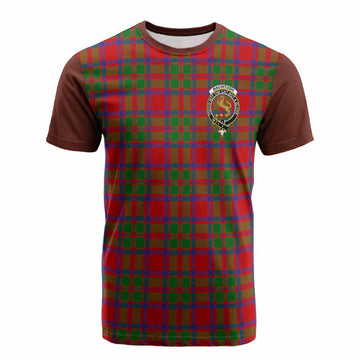 MacIntosh (McIntosh) Tartan Accent Cotton T-shirt with Family Crest