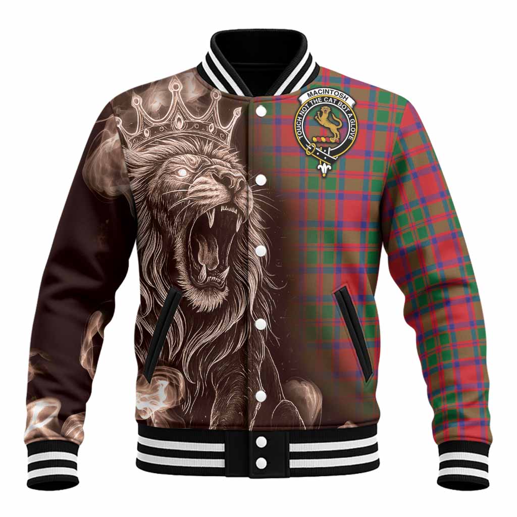 MacIntosh (McIntosh) Tartan Baseball Jacket Roaring Lion Heritage