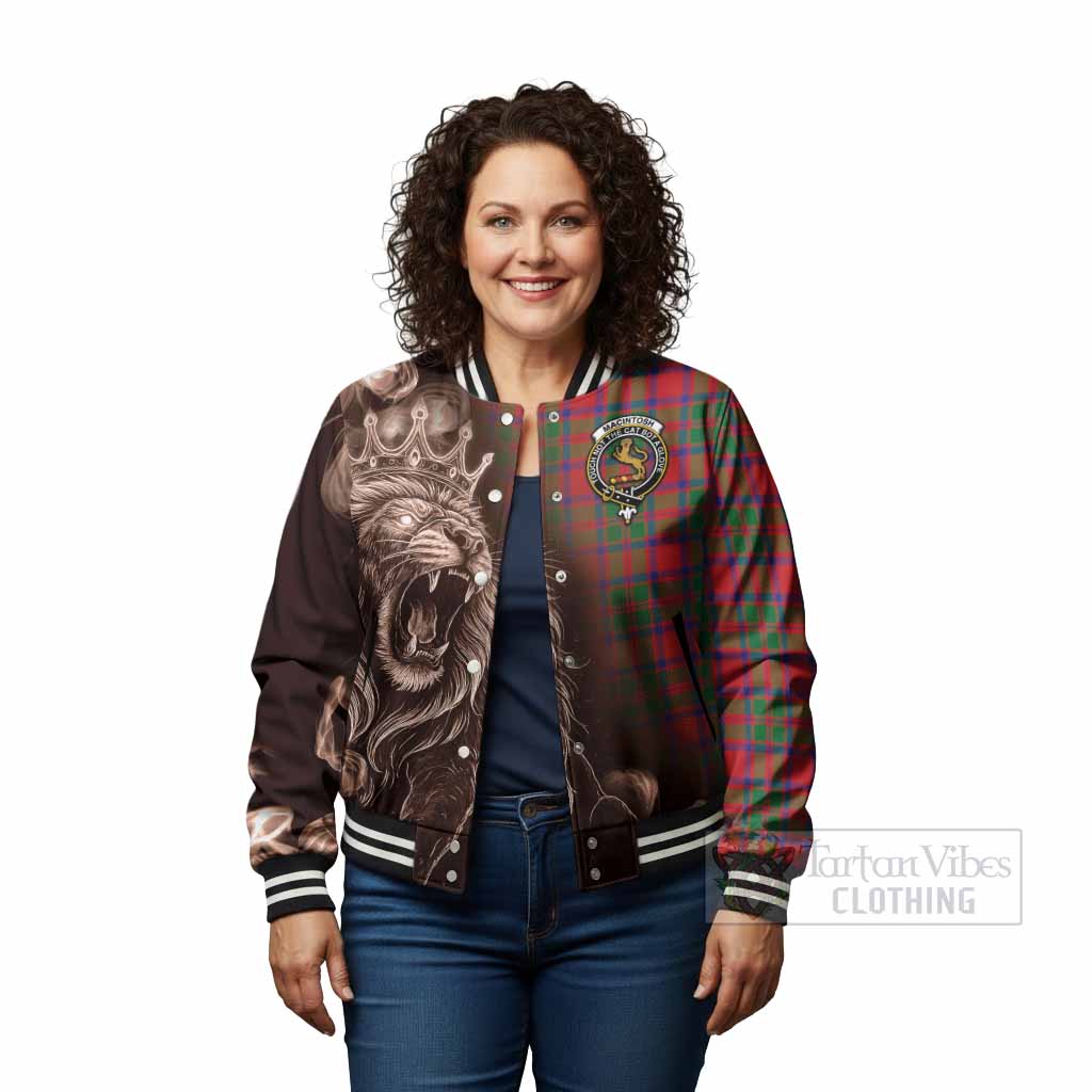 MacIntosh (McIntosh) Tartan Baseball Jacket Roaring Lion Heritage