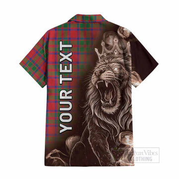 MacIntosh (McIntosh) Tartan Cotton Hawaiian Shirt Roaring Lion Heritage