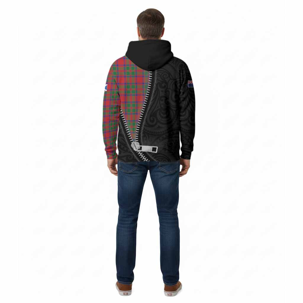 MacIntosh (McIntosh) Tartan Cotton Hoodie New Zealand Pattern Unique Zipper Stylized