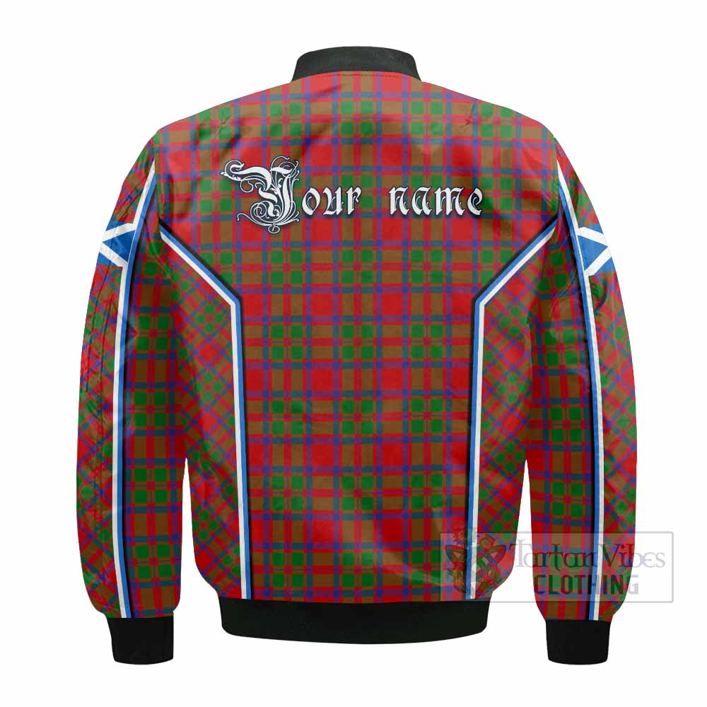 MacIntosh (McIntosh) Tartan Crest Bomber Jacket Scotland Coat of Arm Flag Style - Tartan Vibes Clothing