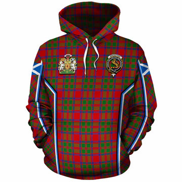 MacIntosh (McIntosh) Tartan Crest Cotton Hoodie Scotland Coat of Arm Flag Style - Tartan Vibes Clothing