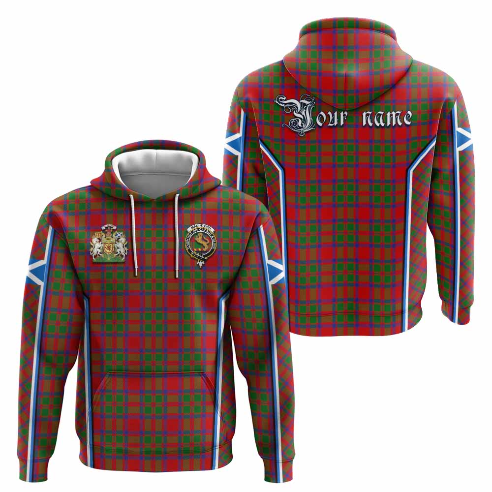 MacIntosh (McIntosh) Tartan Crest Hoodie Scotland Coat of Arm Flag Style - Tartan Vibes Clothing