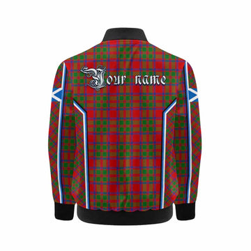MacIntosh (McIntosh) Tartan Crest Kid Bomber Jacket Scotland Coat of Arm Flag Style - Tartan Vibes Clothing