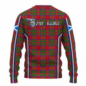 MacIntosh (McIntosh) Tartan Crest Knitted Sweater Scotland Coat of Arm Flag Style - Tartan Vibes Clothing
