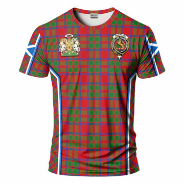 MacIntosh (McIntosh) Tartan Crest T-shirt Scotland Coat of Arm Flag Style - Tartan Vibes Clothing