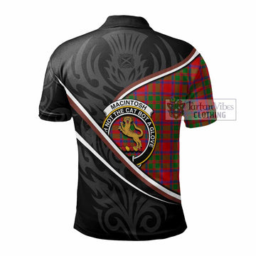 MacIntosh (McIntosh) Tartan Family Crest Polo Shirt Celtic Scottish Thistle Floral - Tartan Vibes Clothing