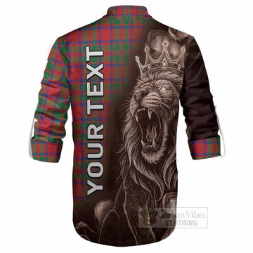 MacIntosh (McIntosh) Tartan Ghillie Shirt Roaring Lion Heritage