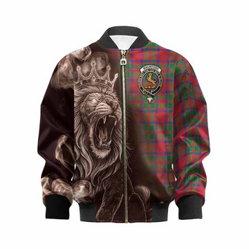 MacIntosh (McIntosh) Tartan Kid Bomber Jacket Roaring Lion Heritage