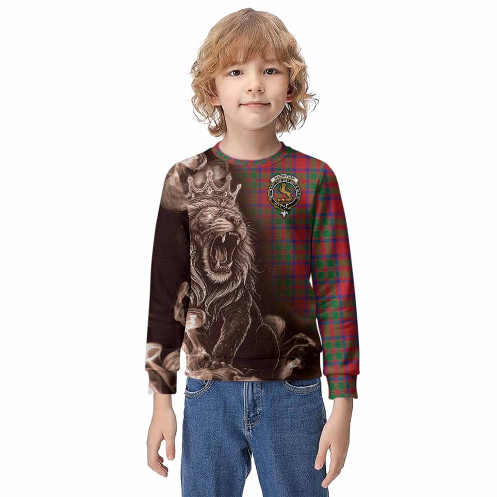 MacIntosh (McIntosh) Tartan Kid Knitted Sweatshirt Roaring Lion Heritage
