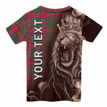 MacIntosh (McIntosh) Tartan Kid T-shirt Roaring Lion Heritage