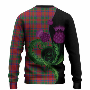 MacIntosh (McIntosh) Tartan Knitted Sweater Traditional Scottish Thistle