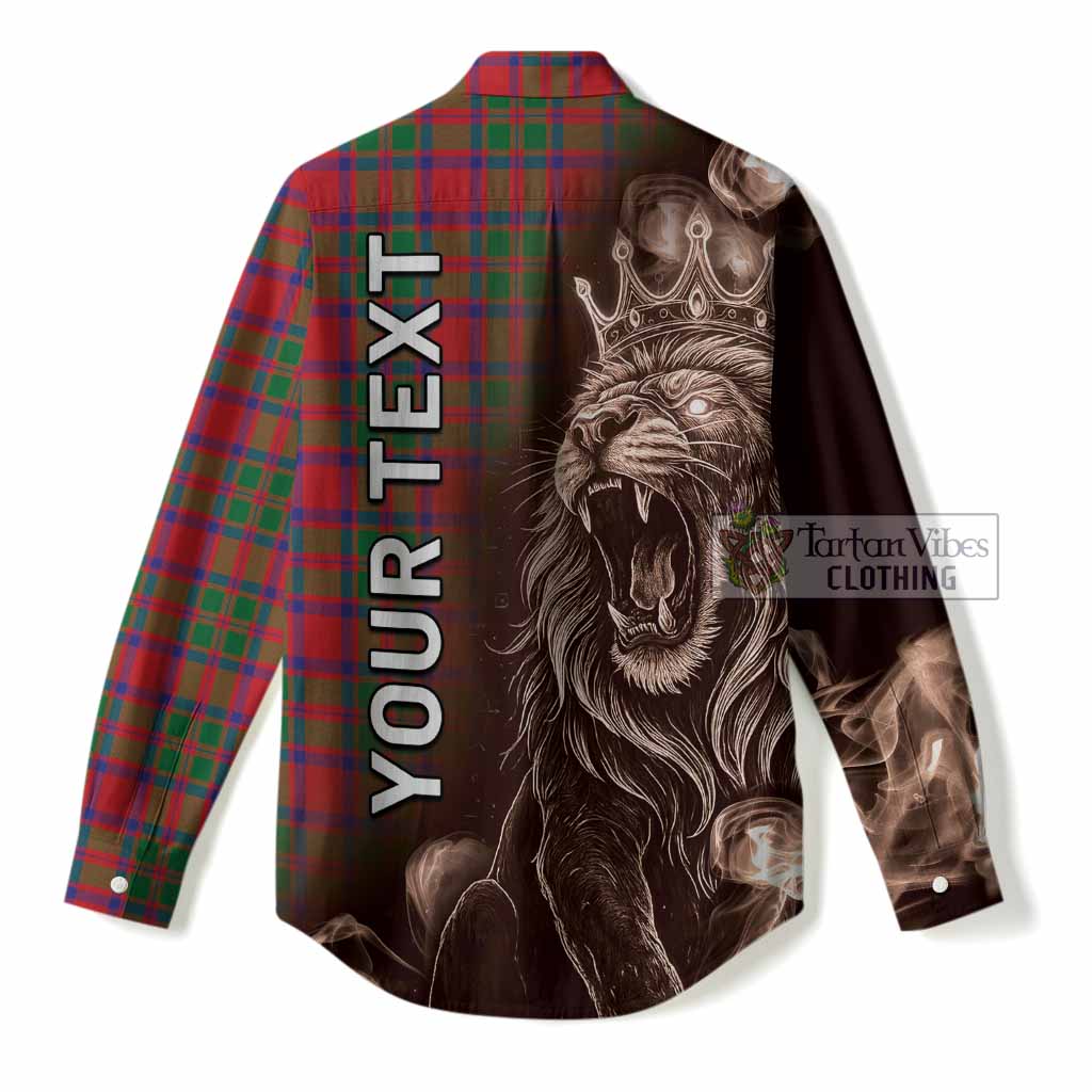 MacIntosh (McIntosh) Tartan Women Casual Shirt Roaring Lion Heritage
