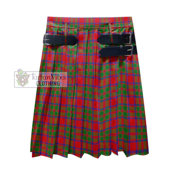 MacIntosh Modern Tartan Men's Pleated Skirt - Fashion Casual Retro Scottish Kilt Style