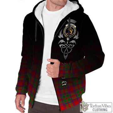 MacIntosh (McIntosh) Tartan Sherpa Hoodie Featuring Alba Gu Brath Family Crest Celtic Inspired Unisex - Tartan Vibes Clothing